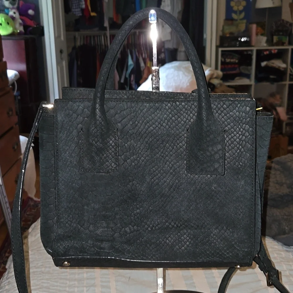 Kate Spade Textured Black Satchel - Picture 3 of 8